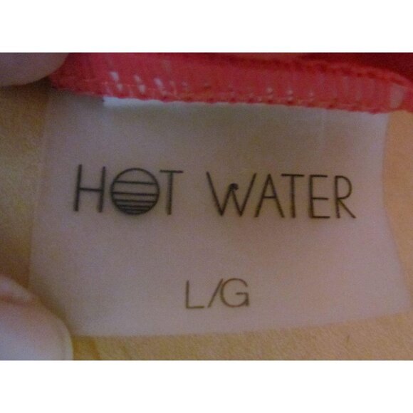 Hot Water One Piece Swim Suit Womens Lace Up Front - Picture 6 of 9